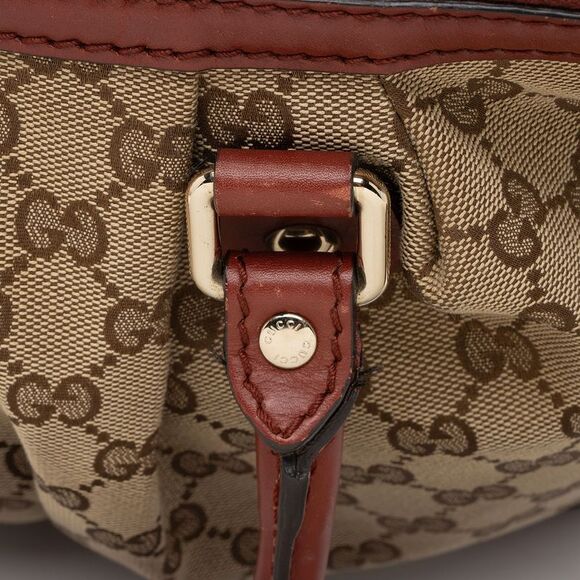 Gucci GG Canvas Sukey Medium Satchel - Picture 11 of 15
